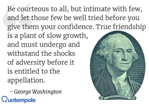 George Washington quote
