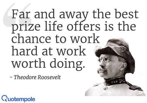 Theodore Roosevelt quote